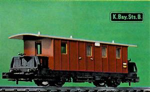 Gepäckwagen mit Postabteil