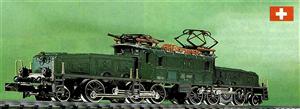 Be 6/8 III, Krokodil, grün