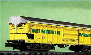 Schwenkdachwagen MINITRIX