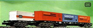 Container-Tragwagen Sss-y 716 "Sandvik"