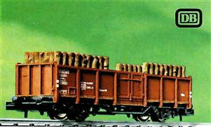 Hochbordwagen E 035, beladen