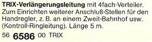 TRIX-Verlängerungsleitung