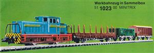Werkbahnzug in Sammelbox