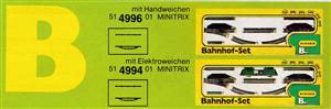 Bahnhof-Set B