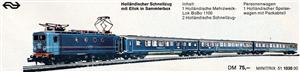 Niederländischer Schnellzug mit Ellok in Sammelerbox