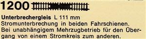 Unterbrechergleis L 111 mm