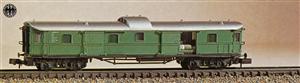 Packwagen Pw 4ü pr04, dunkelgrün