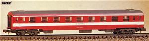 Schnellzugwagen 1. Kl., 4-achsig, rot, ´Le Capitole´