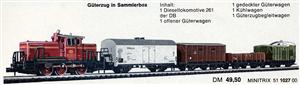Güterzug in Sammlerbox