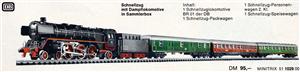 Schnellzug mit Dampflokomotive in Sammerlbox